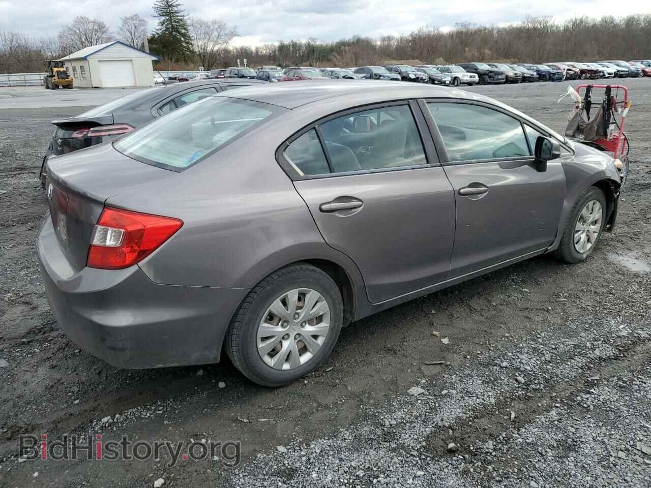 2012 HONDA CIVIC - VIN: 19XFB2F55CE367877 - Фото 3