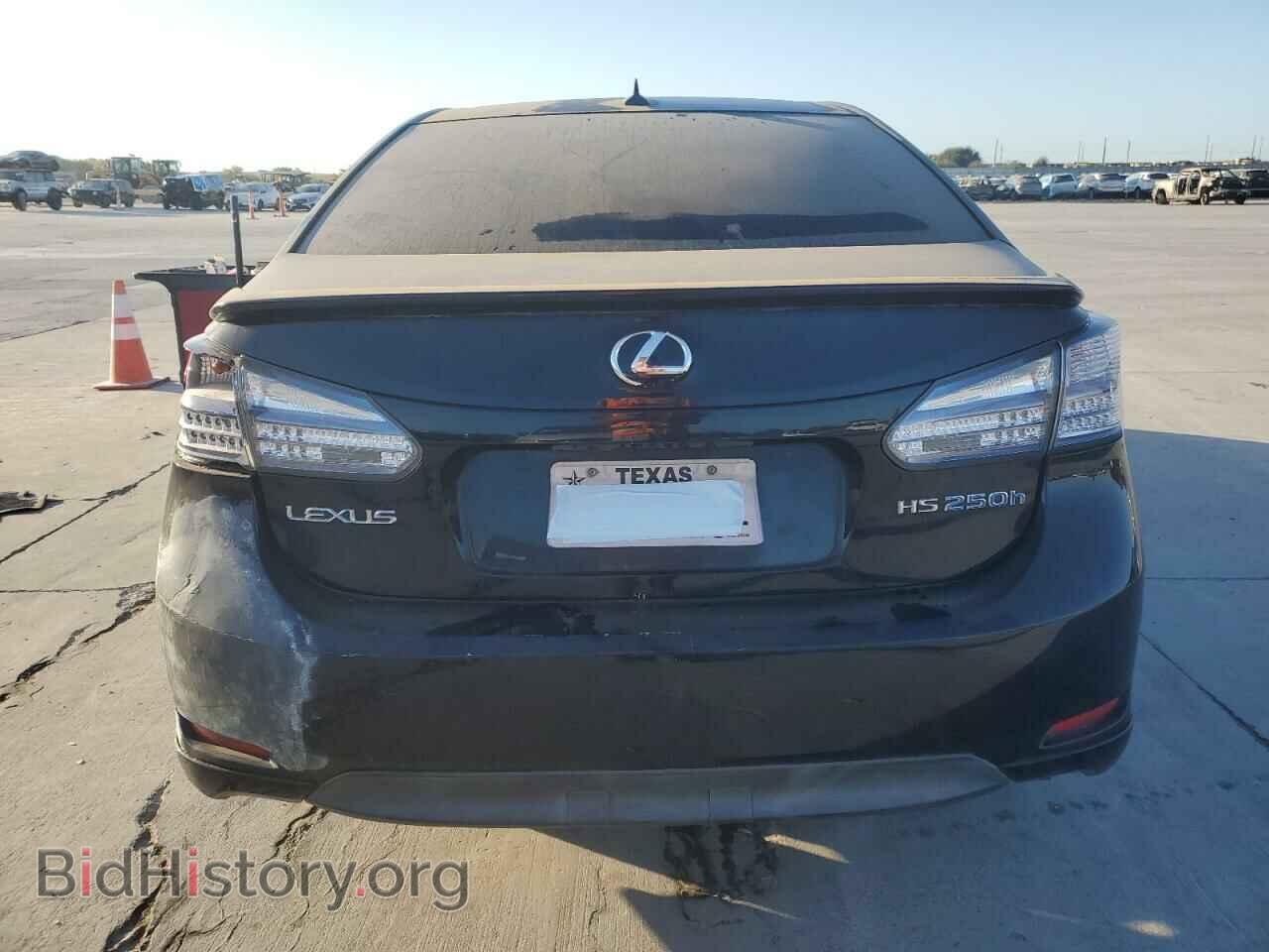 2010 LEXUS HS - VIN: JTHBB1BA5A2011109 - Фото 6