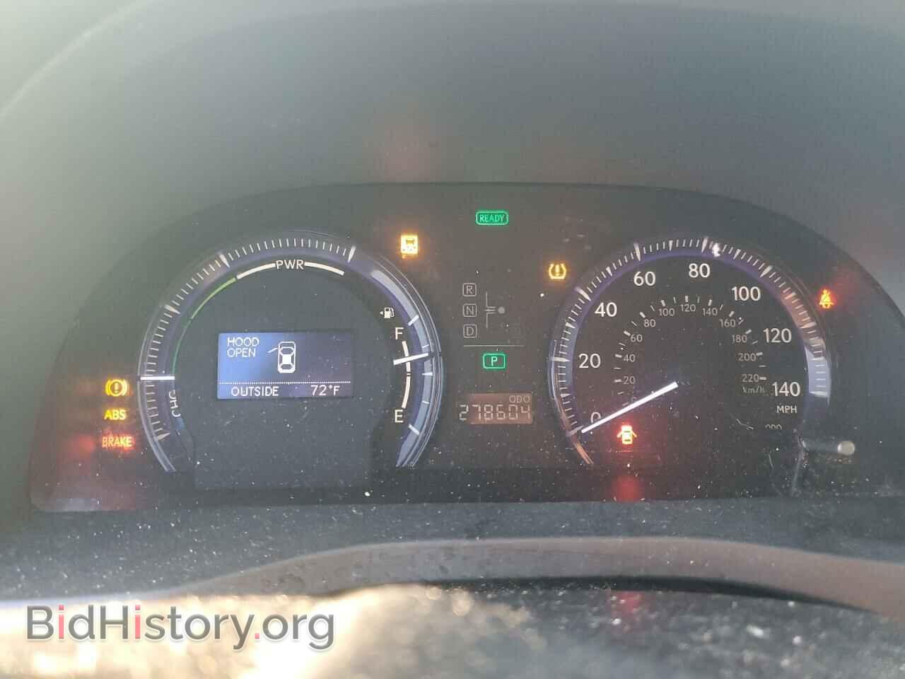 2010 LEXUS HS - VIN: JTHBB1BA5A2011109 - Фото 9