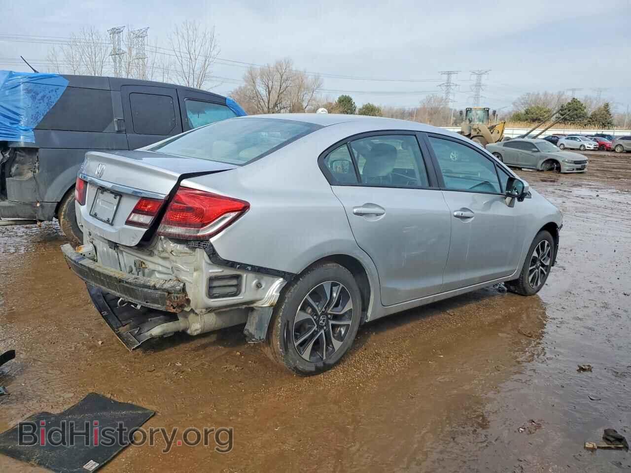 2015 HONDA CIVIC - VIN: 19XFB2F83FE006873 - Фото 3