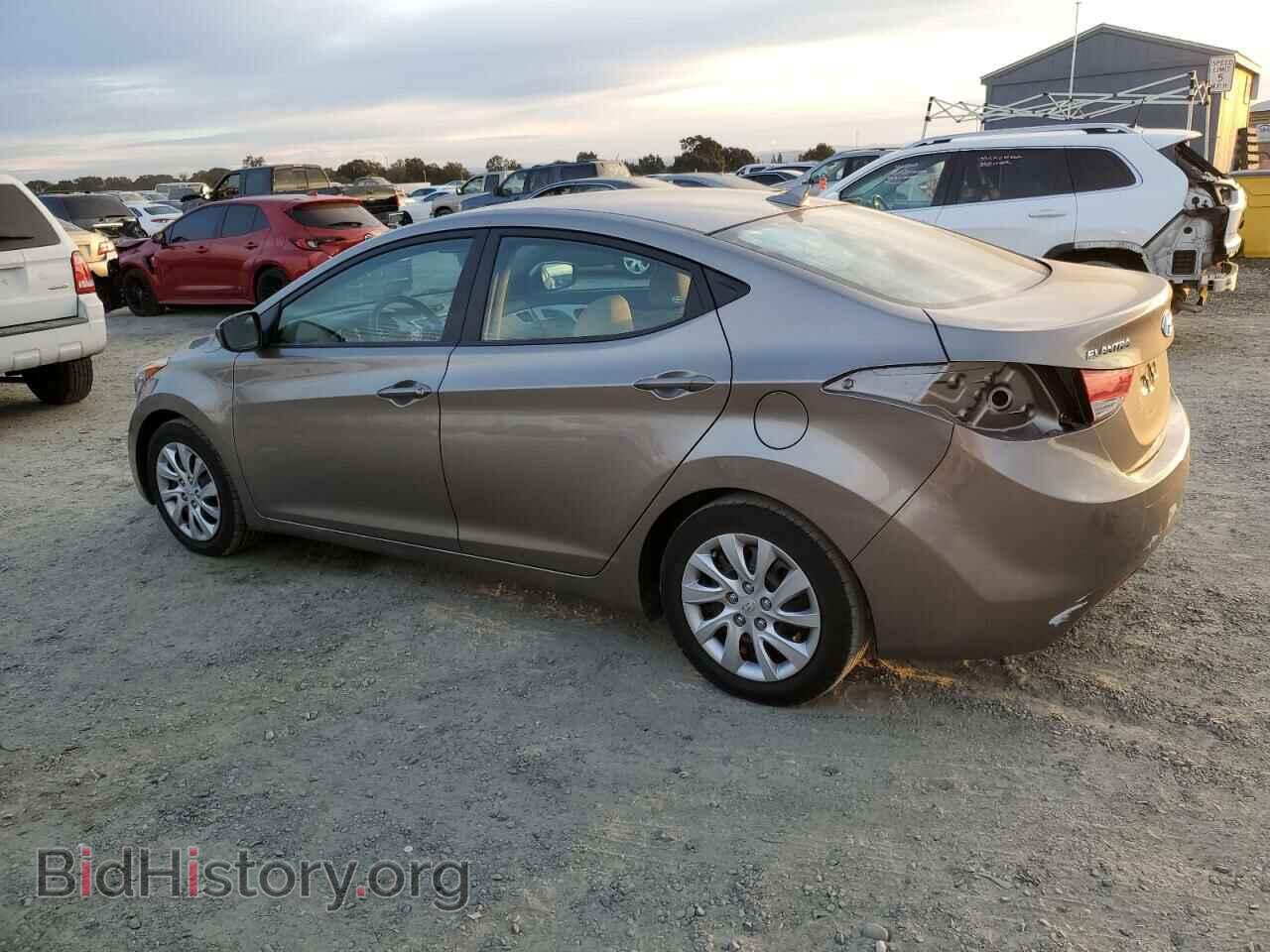 2012 HYUNDAI ELANTRA - VIN: 5NPDH4AE0CH140536 - Фото 2