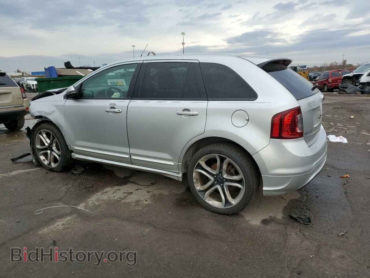 2014 FORD EDGE - VIN: 2FMDK4AK9EBA61836 - Фото 2