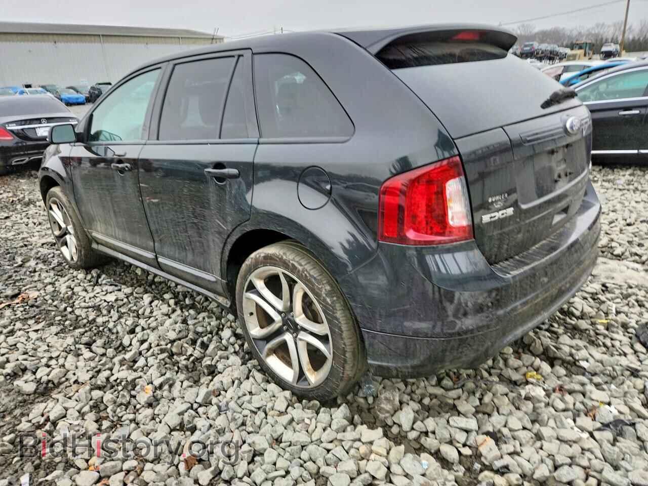 2014 FORD EDGE - VIN: 2FMDK4AKXEBA77477 - Фото 2
