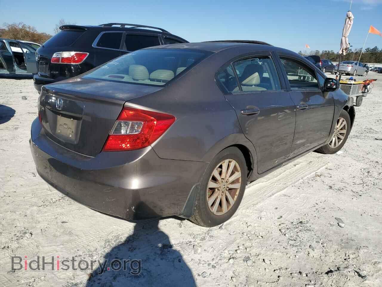 2012 HONDA CIVIC - VIN: 2HGFB2F95CH516765 - Фото 3