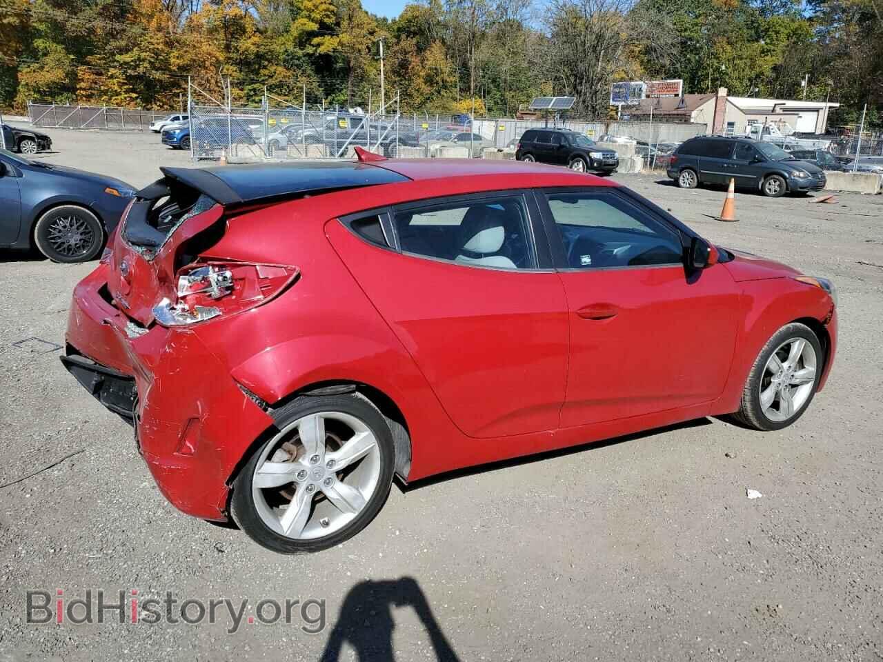2013 HYUNDAI VELOSTER - VIN: KMHTC6AD7DU096583 - Фото 3