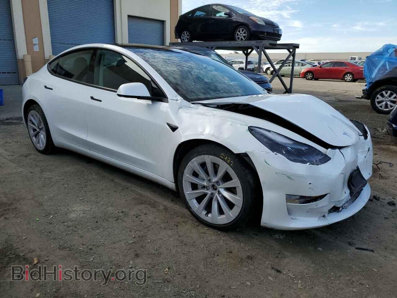2022 TESLA MODEL 3 - VIN: 5YJ3E1EBXNF192471 - Photo 4