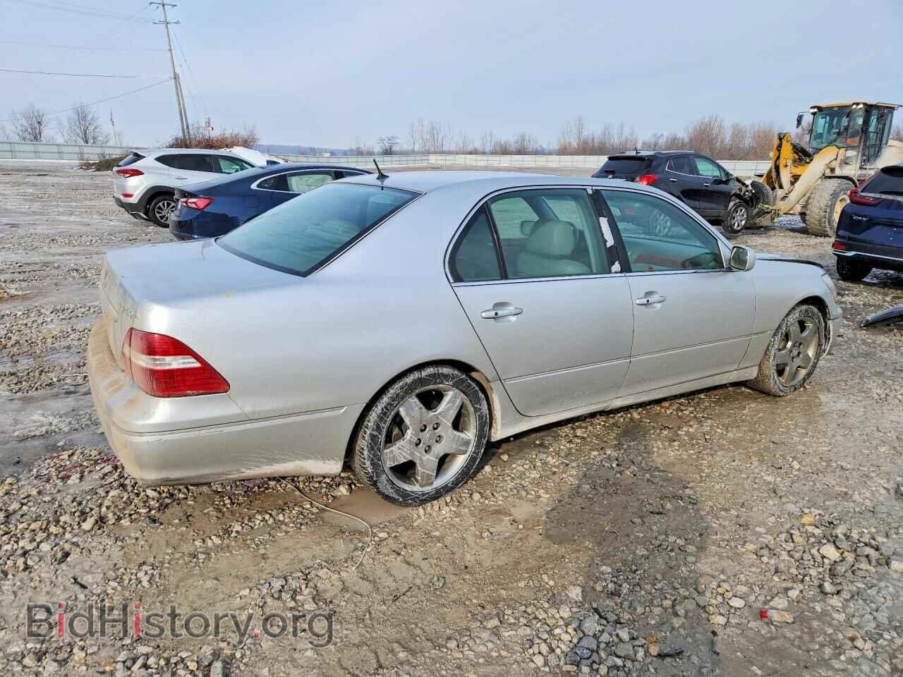 2005 LEXUS LS430 - VIN: JTHBN36F455023250 - Фото 3