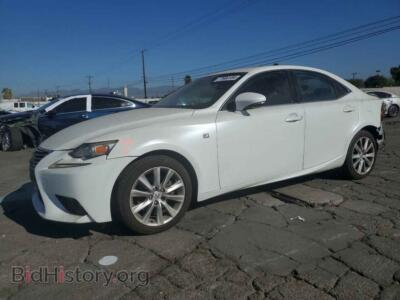 2015 Lexus IS 250, white — VIN JTHBF1D23F5044111, Copart