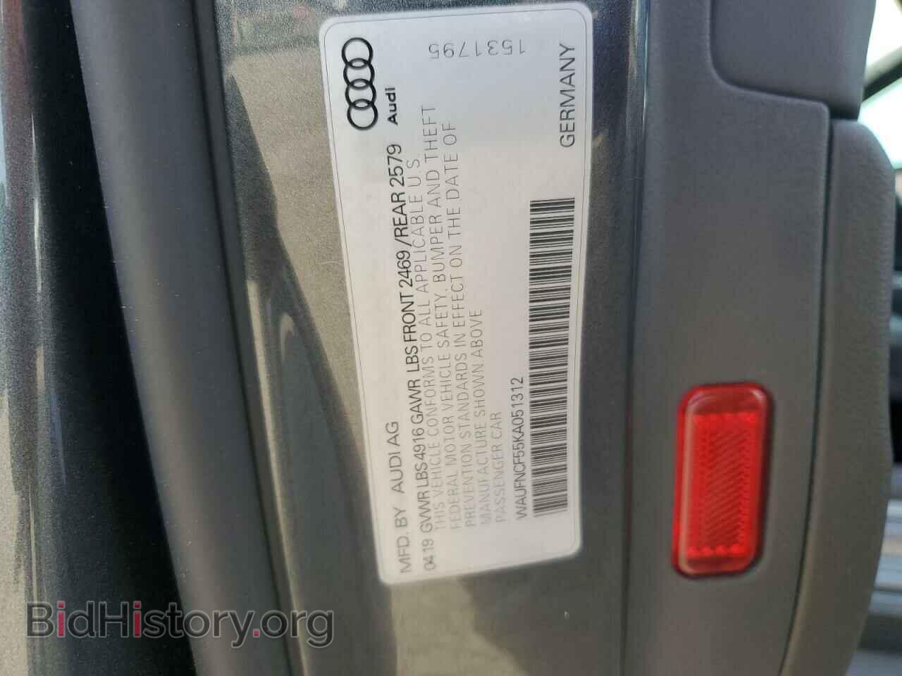 2019 AUDI A5 - VIN: WAUFNCF55KA051312 - Фото 13
