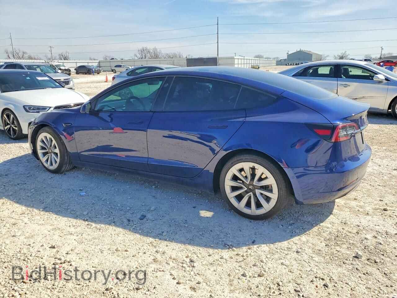 2022 TESLA MODEL 3 - VIN: 5YJ3E1EA1NF355077 - Фото 2