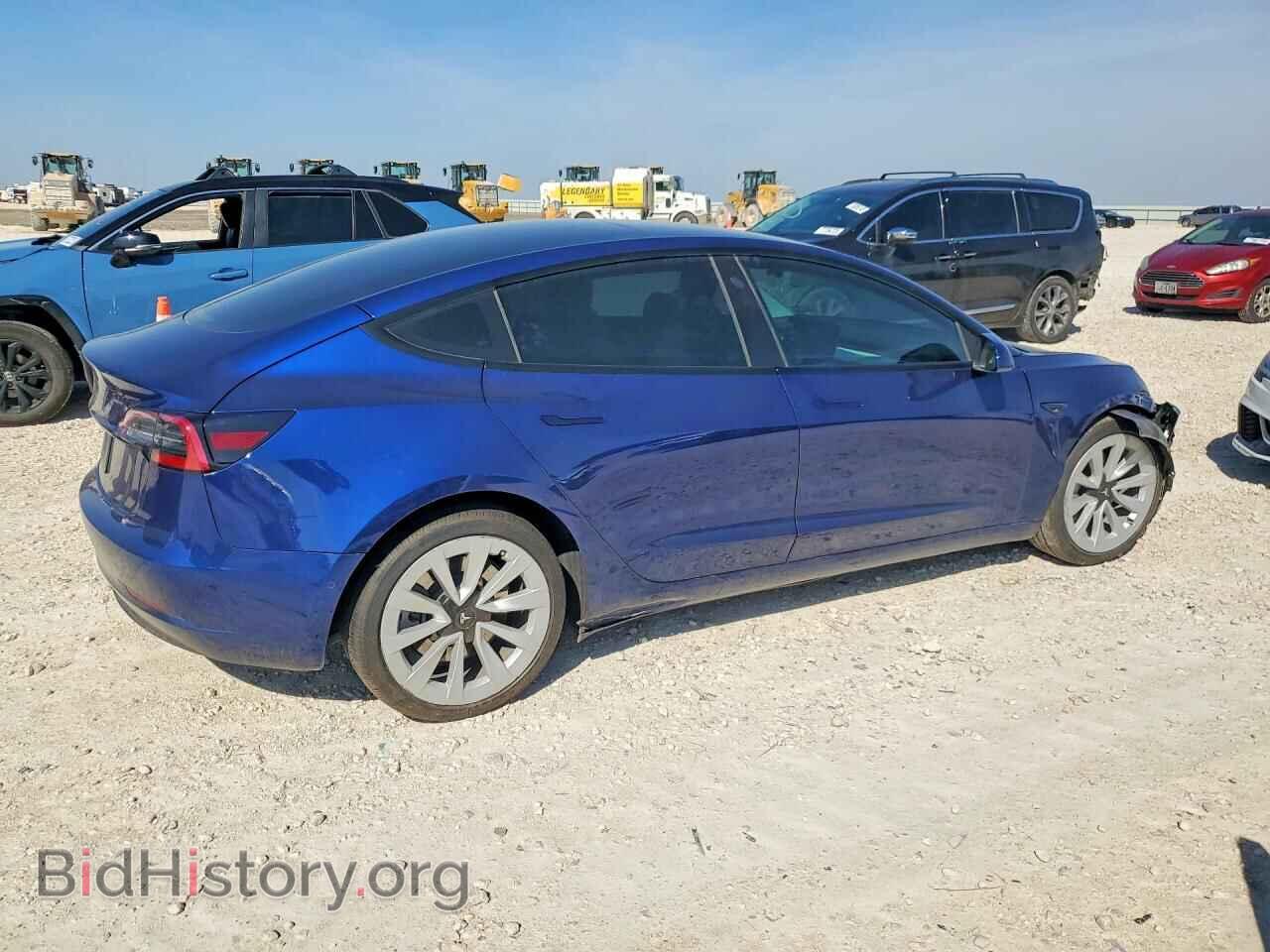 2022 TESLA MODEL 3 - VIN: 5YJ3E1EA1NF355077 - Фото 3