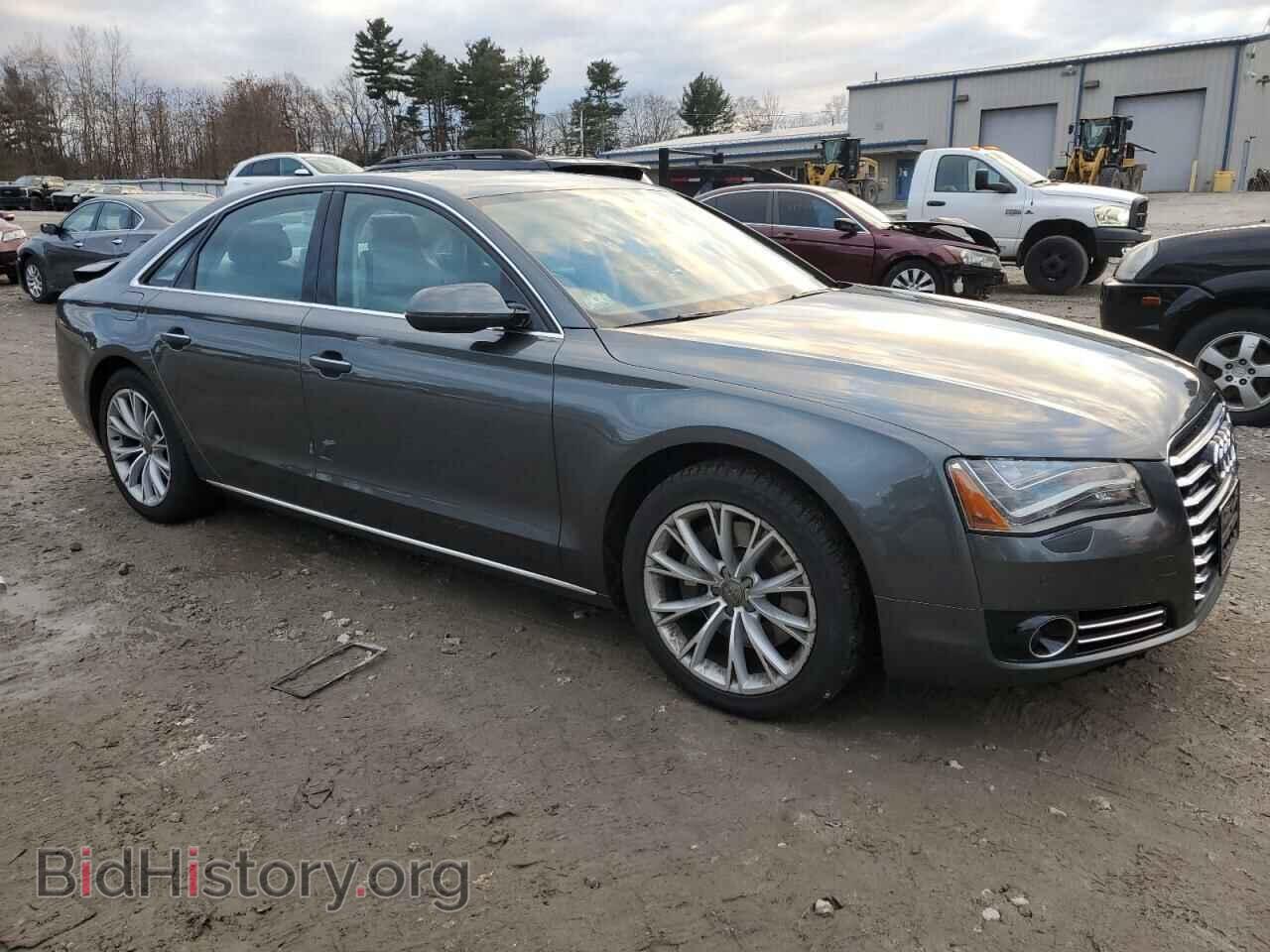 2013 AUDI A8 - VIN: WAUAGAFD3DN027439 - Фото 4
