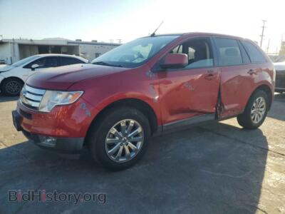 2010 Ford EDGE SEL, red — VIN 2FMDK3JC9ABA13539, Copart