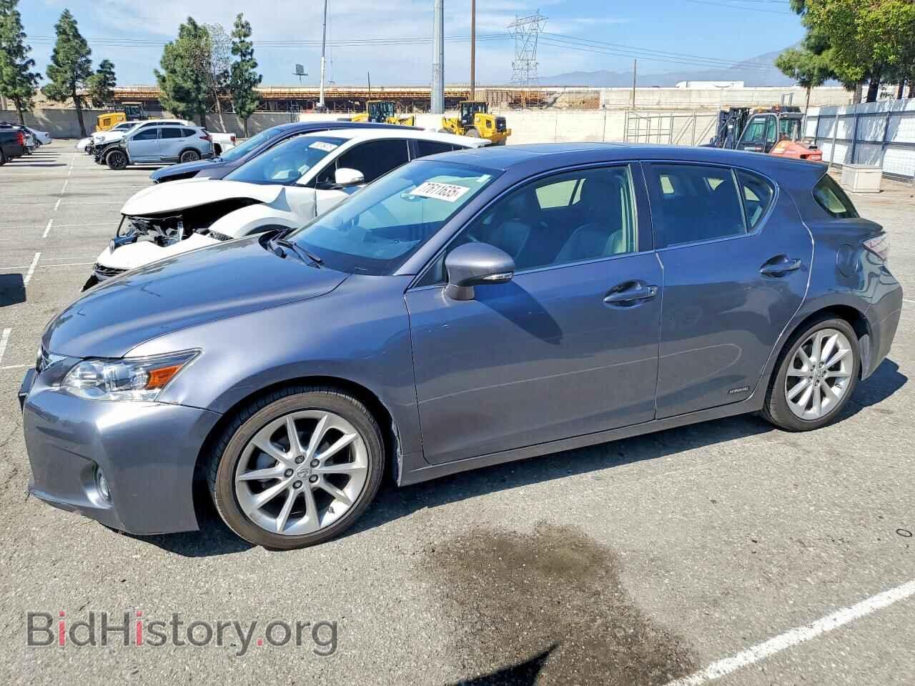Photo JTHKD5BH2C2109077 - LEXUS CT 200 2012