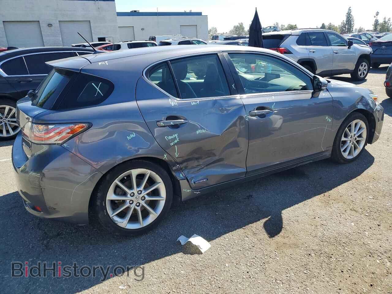 2012 LEXUS CT 200 - VIN: JTHKD5BH2C2109077 - Фото 3