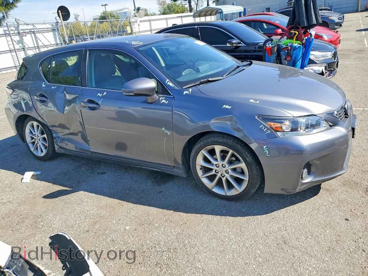 2012 LEXUS CT 200 - VIN: JTHKD5BH2C2109077 - Фото 4