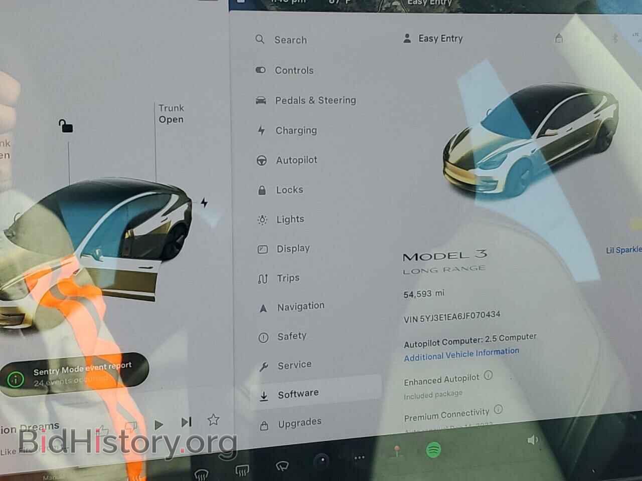 2018 TESLA MODEL 3 - VIN: 5YJ3E1EA6JF070434 - Фото 9