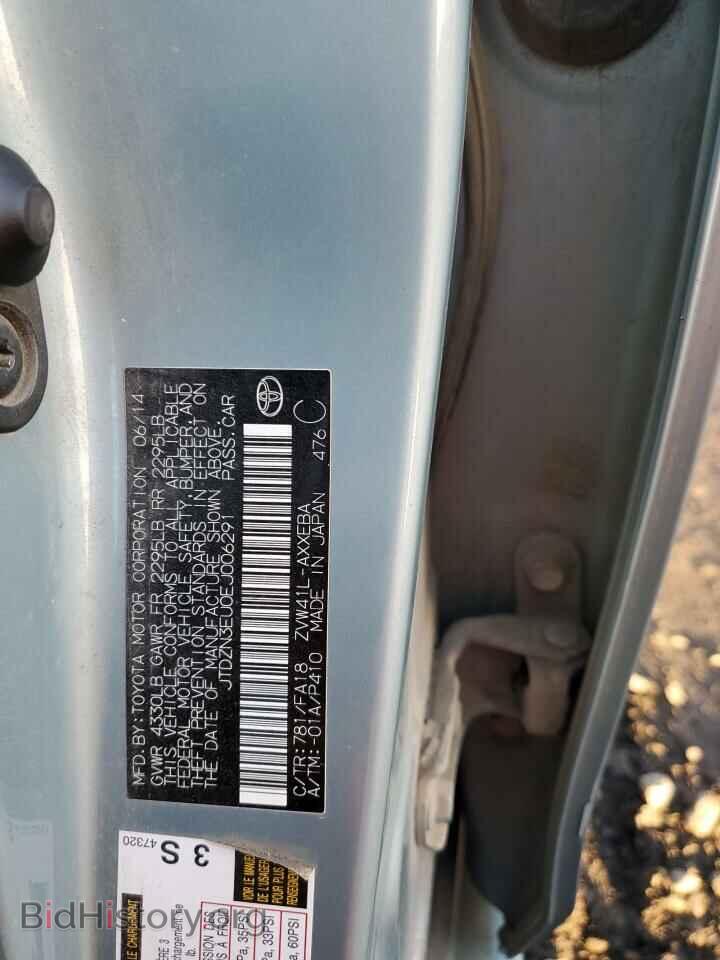 2014 TOYOTA PRIUS - VIN: JTDZN3EU0EJ006291 - Фото 12