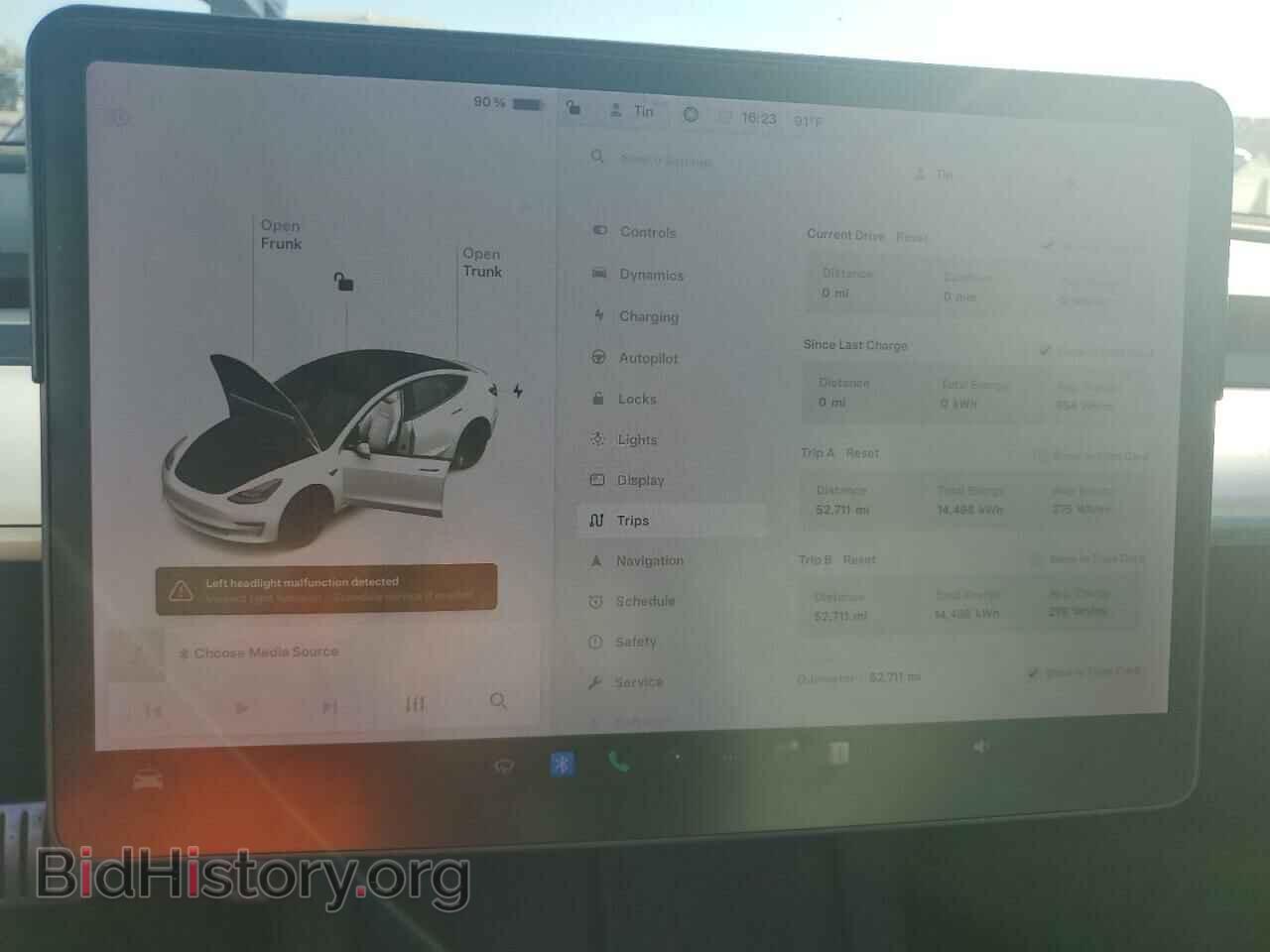 2021 TESLA MODEL 3 - VIN: 5YJ3E1EC9MF995666 - Фото 9