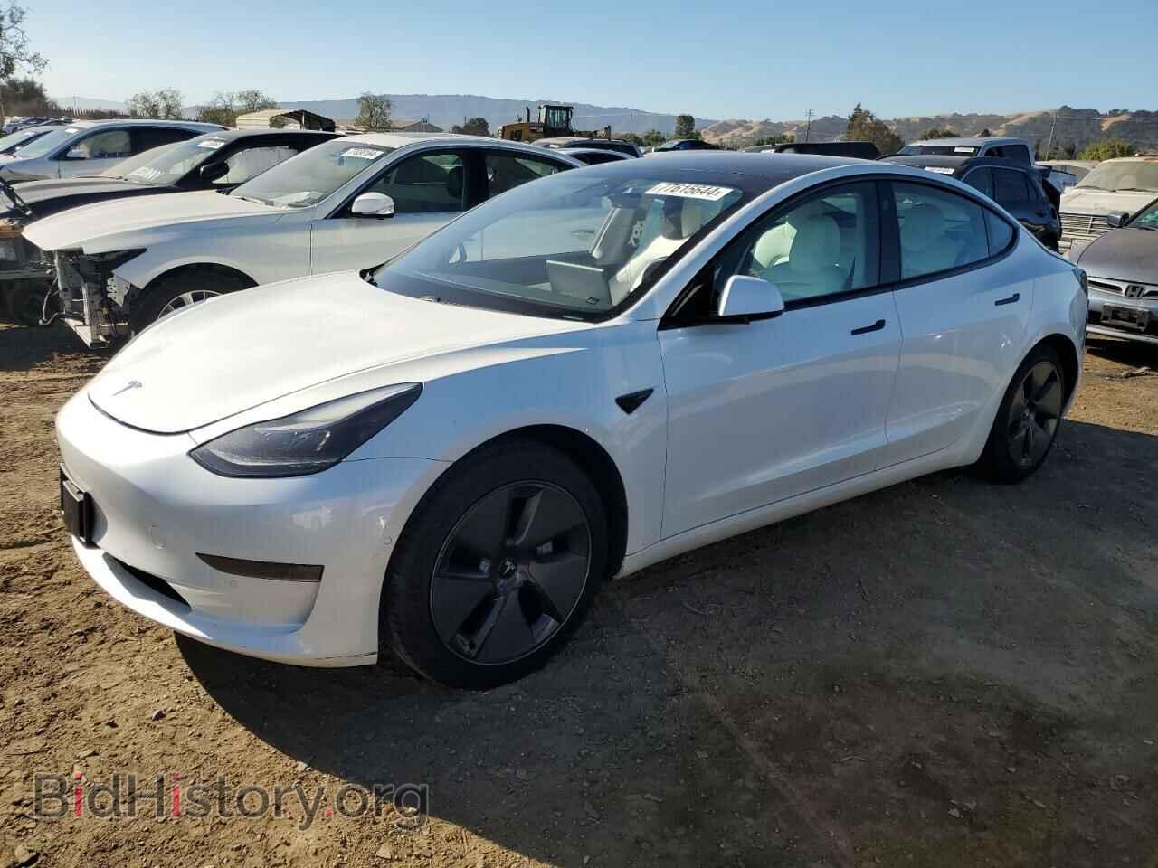 Фотография 5YJ3E1EA1MF928803 - TESLA MODEL 3 2021