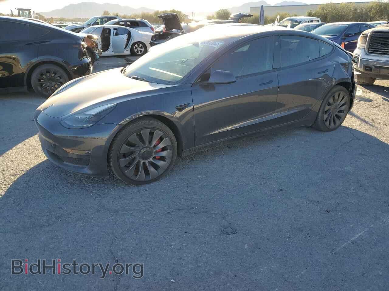 Фотография 5YJ3E1EC2NF356840 - TESLA MODEL 3 2022