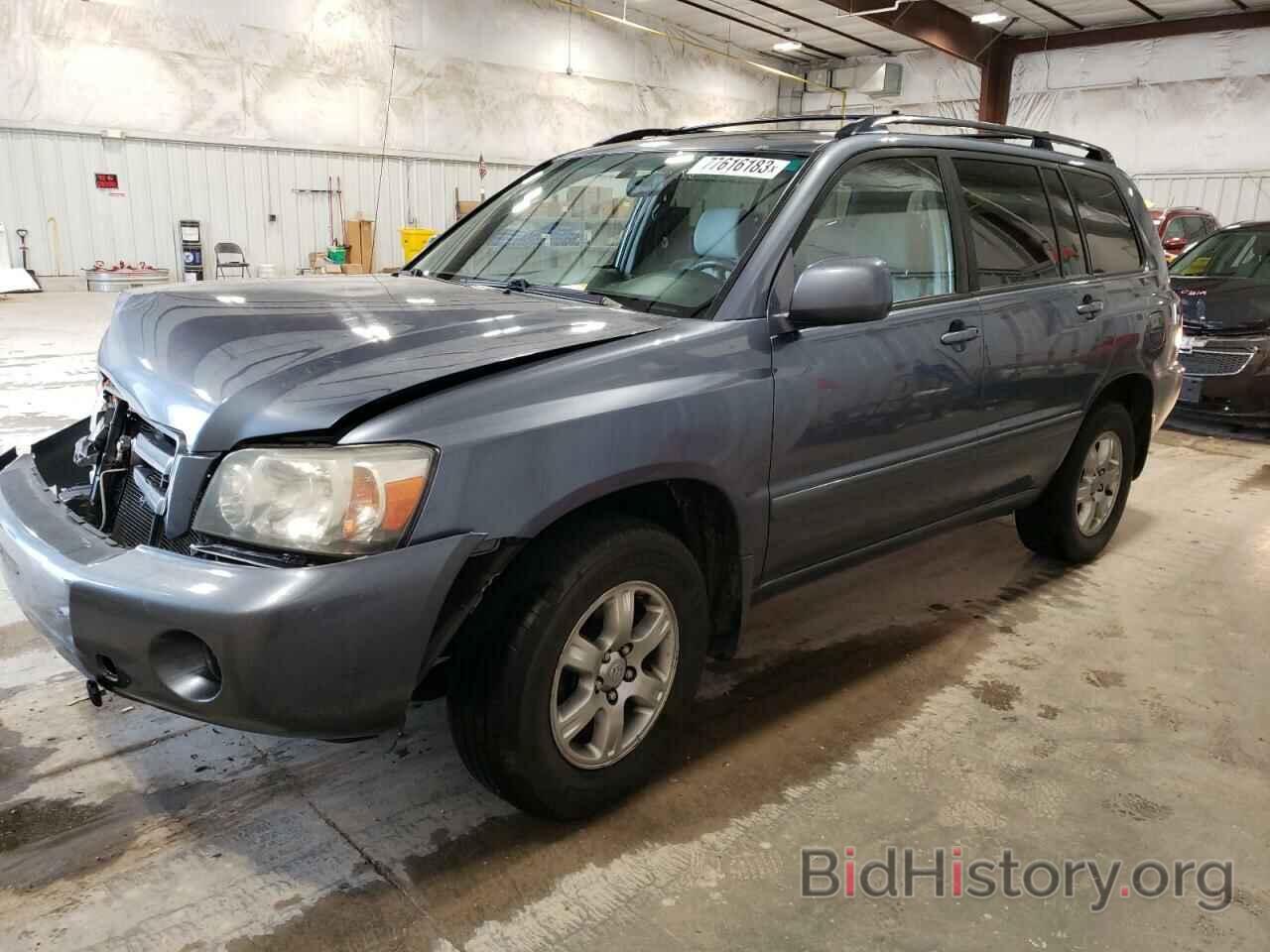 Photo JTEGP21A260113997 - TOYOTA HIGHLANDER 2006