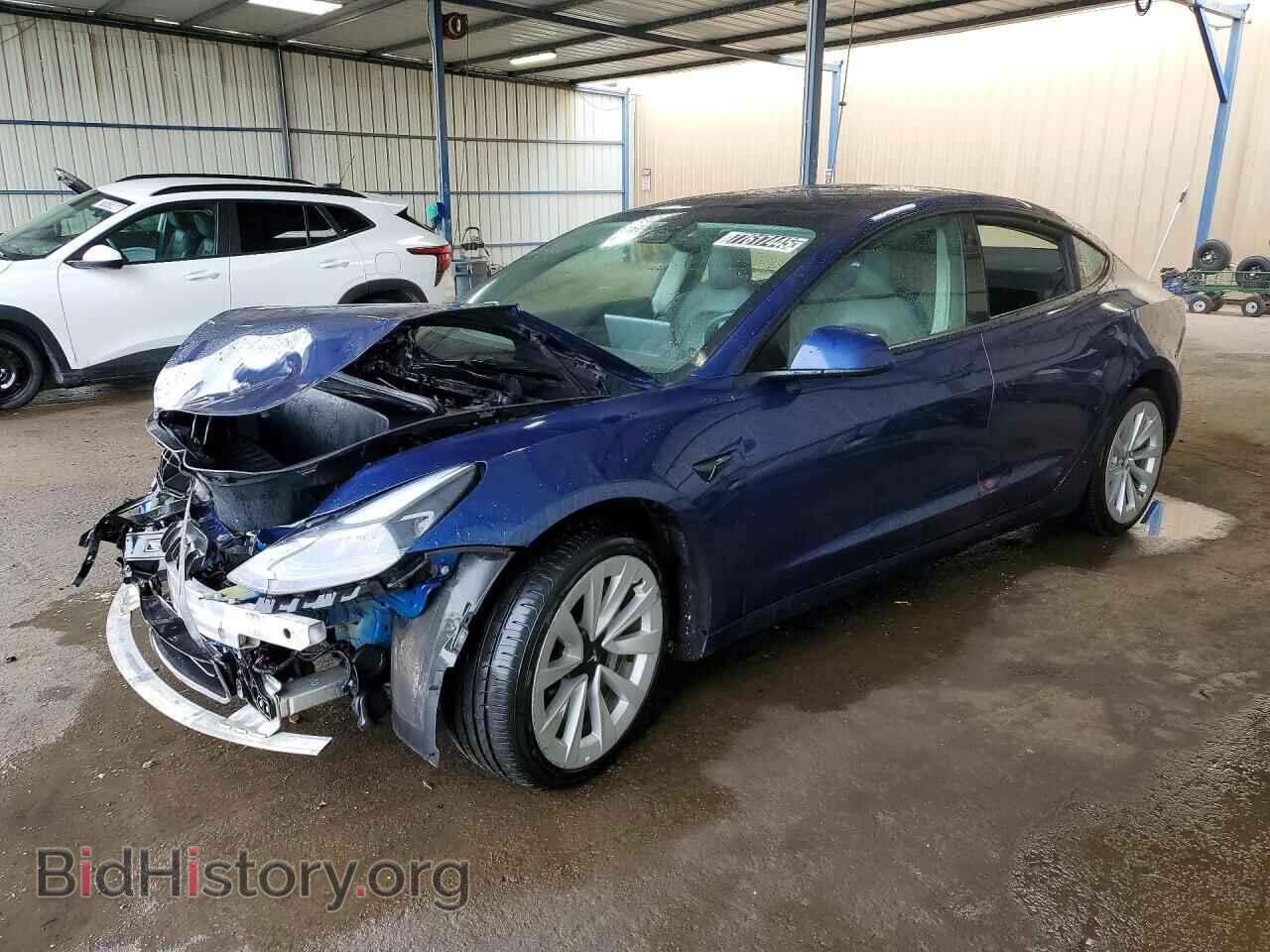 Photo 5YJ3E1EAXNF371908 - TESLA MODEL 3 2022