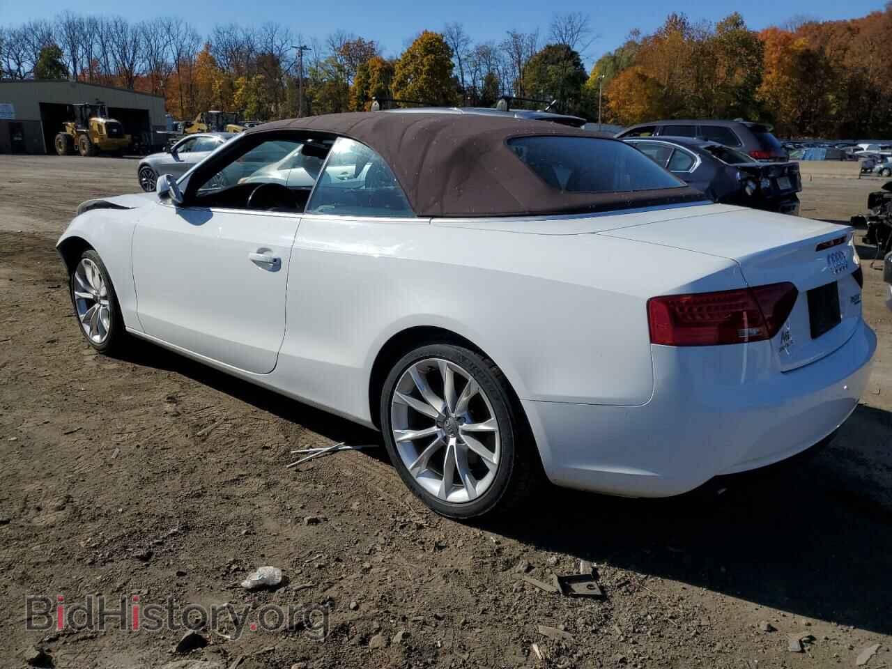 2013 AUDI A5 - VIN: WAULFAFH8DN005046 - Фото 2
