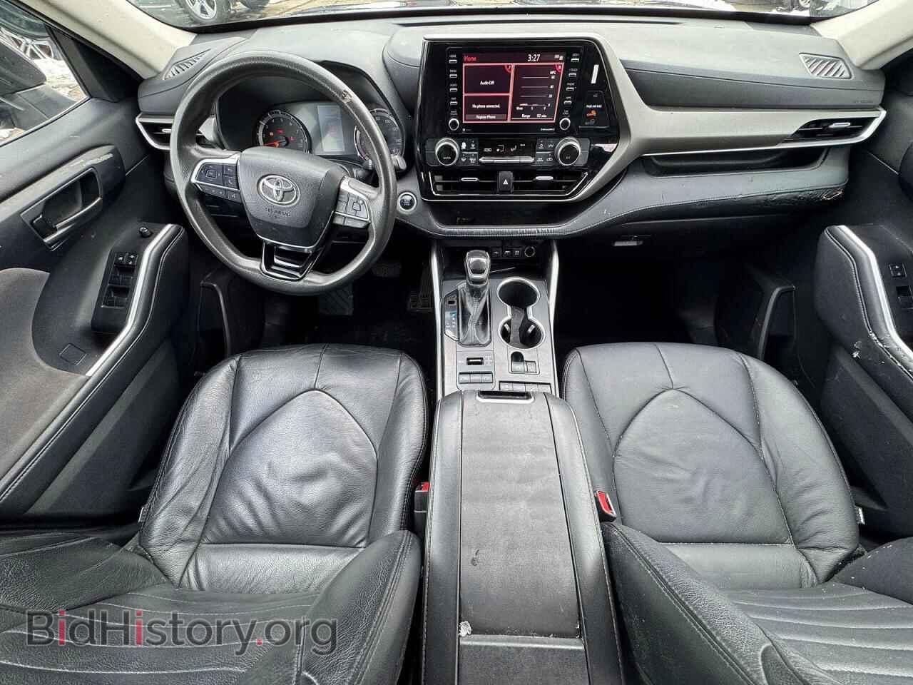 2021 TOYOTA HIGHLANDER - VIN: 5TDCZRBH2MS554363 - Фото 9