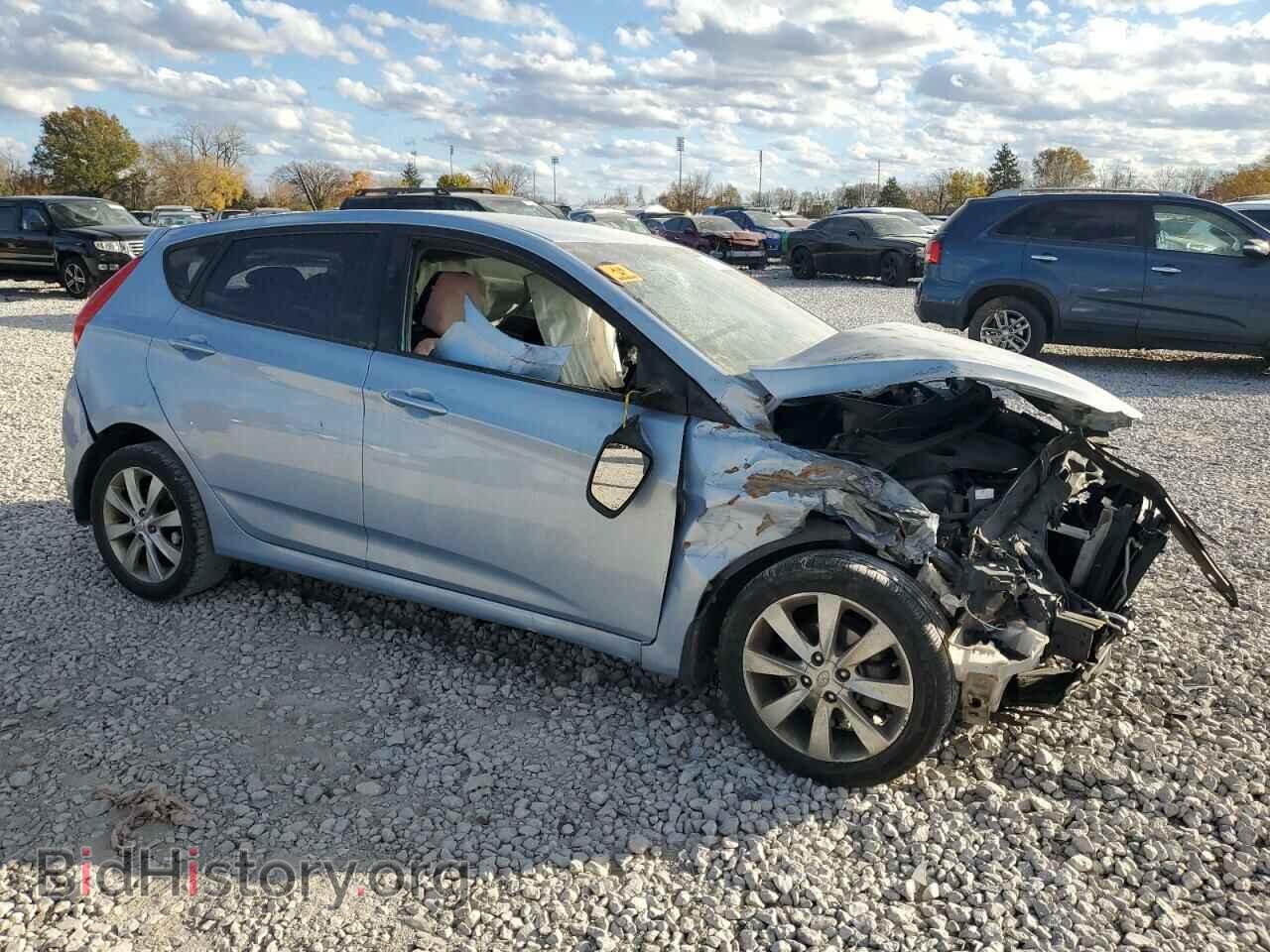 2012 HYUNDAI ACCENT - VIN: KMHCU5AEXCU045559 - Фото 4
