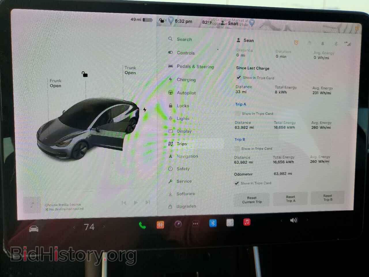 2019 TESLA MODEL 3 - VIN: 5YJ3E1EA2KF435595 - Photo 9