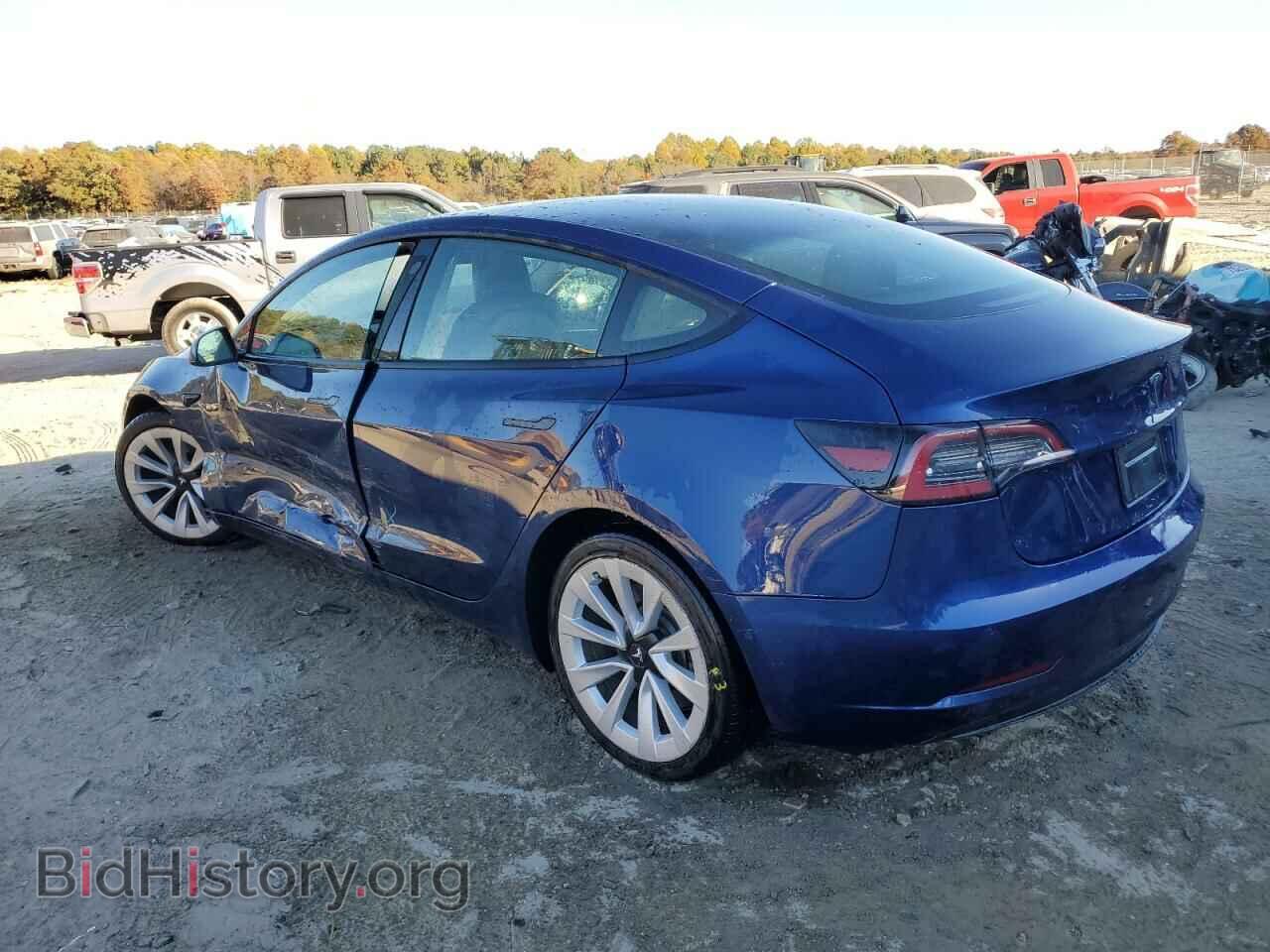 2022 TESLA MODEL 3 - VIN: 5YJ3E1EA4NF190867 - Фото 2