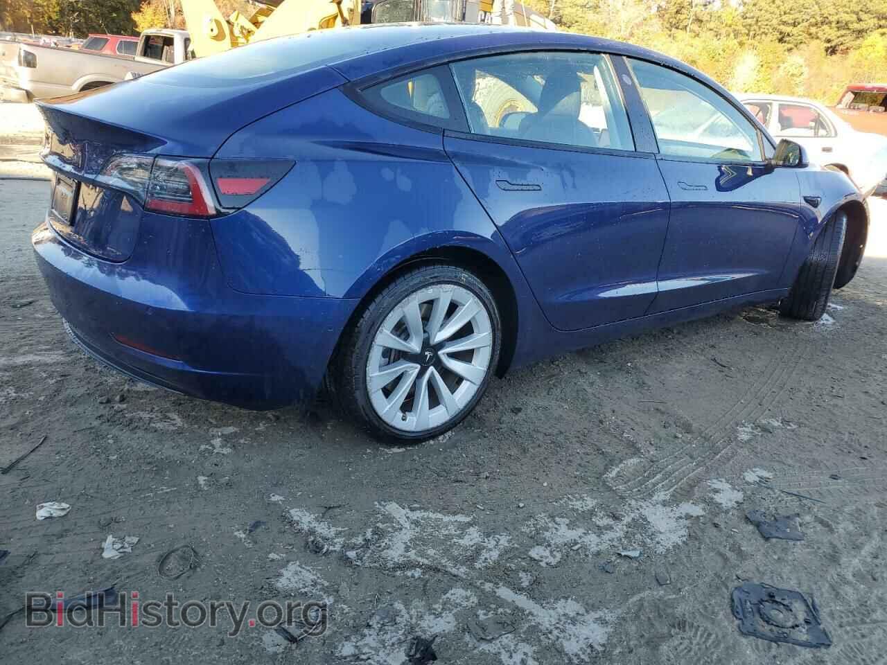 2022 TESLA MODEL 3 - VIN: 5YJ3E1EA4NF190867 - Фото 3
