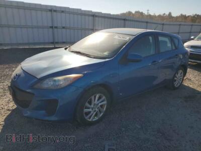 2012 Mazda 3 I, синий — VIN JM1BL1L82C1598775, Copart