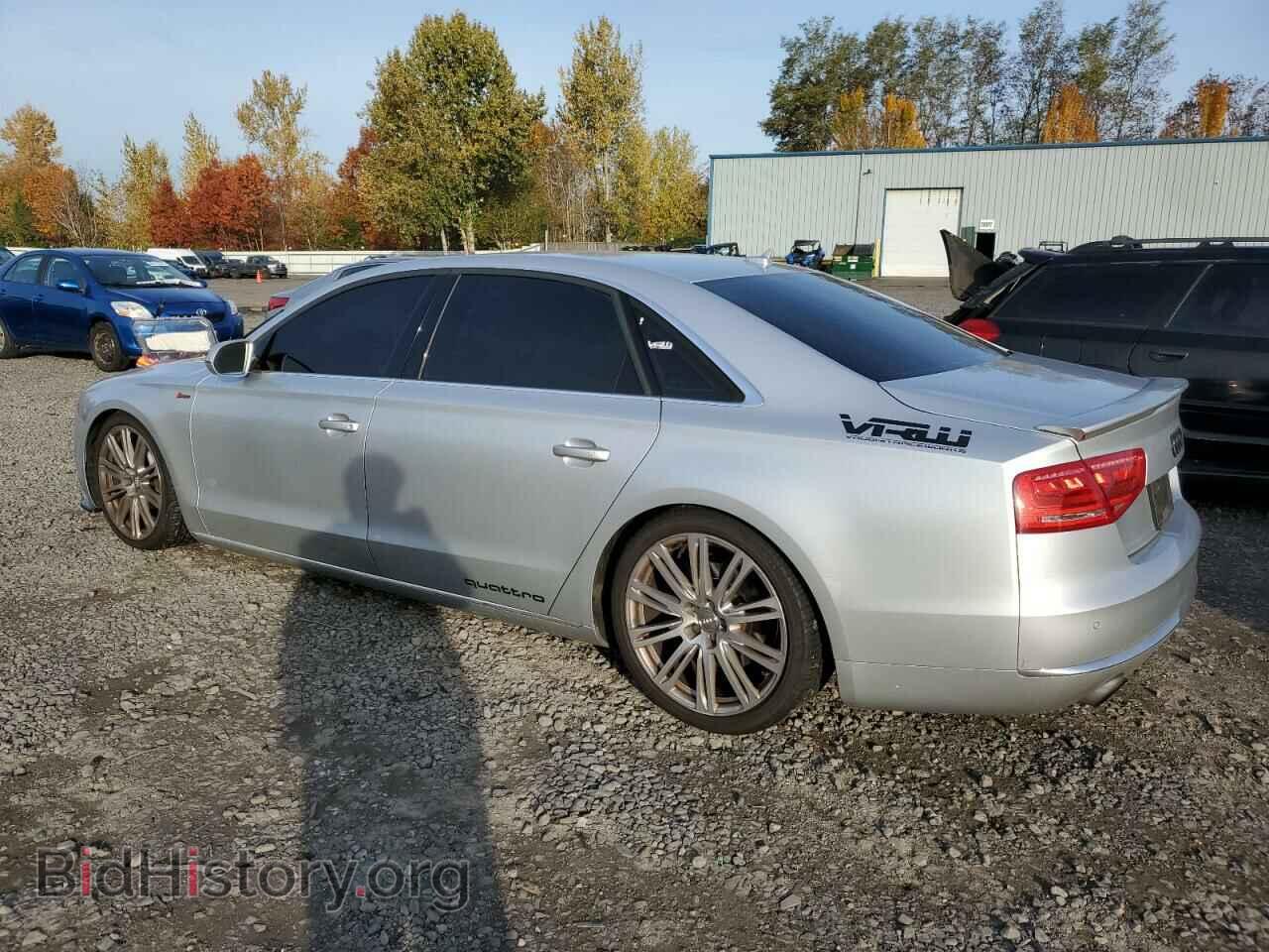 2013 AUDI A8 - VIN: WAURGAFD2DN027953 - Фото 2