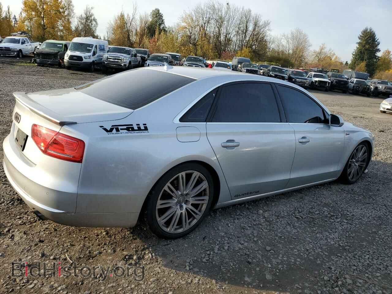 2013 AUDI A8 - VIN: WAURGAFD2DN027953 - Фото 3