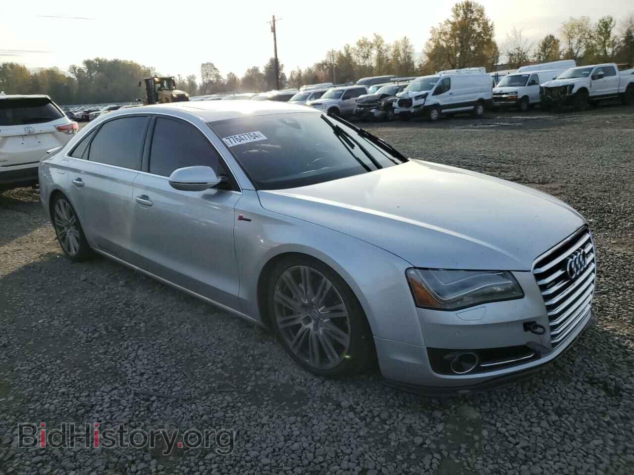 2013 AUDI A8 - VIN: WAURGAFD2DN027953 - Фото 4