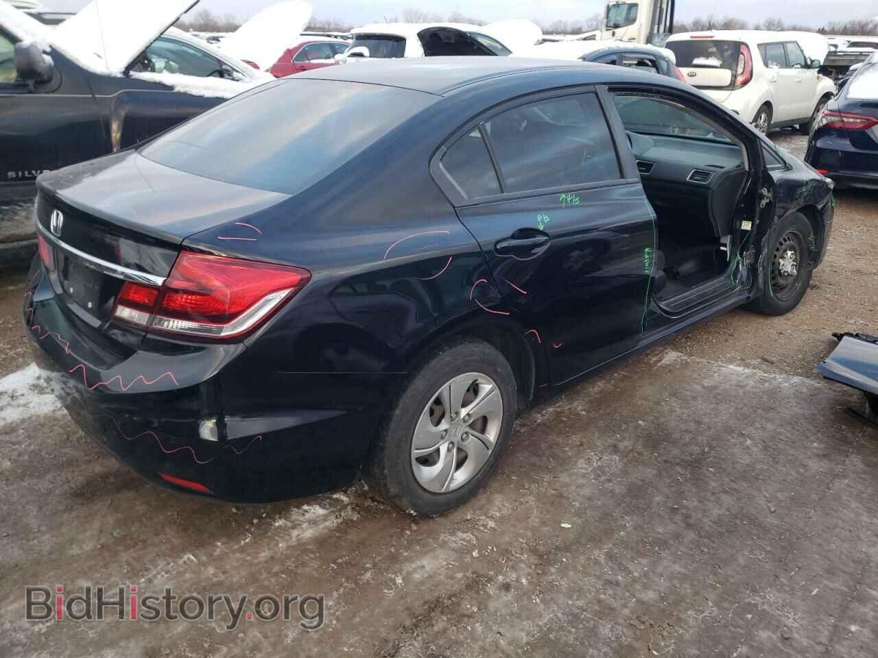 2015 HONDA CIVIC - VIN: 19XFB2F55FE021414 - Фото 3
