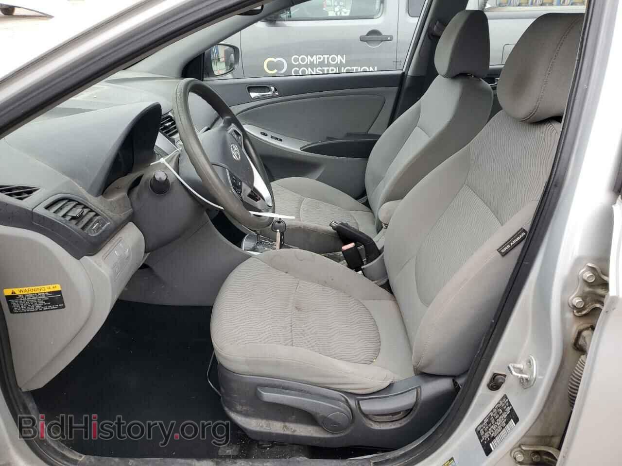 2013 HYUNDAI ACCENT - VIN: KMHCU4AE3DU433468 - Фото 7