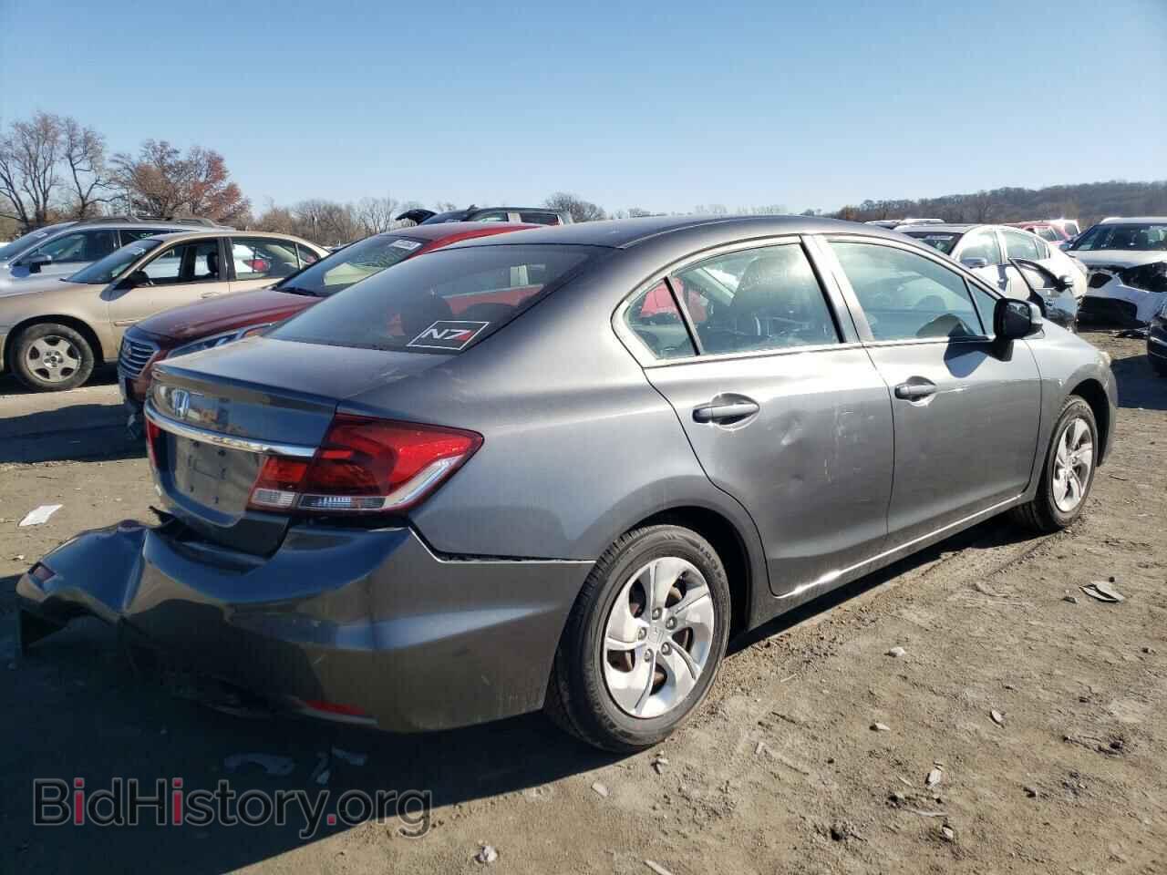 2013 HONDA CIVIC - VIN: 19XFB2F51DE017289 - Фото 3