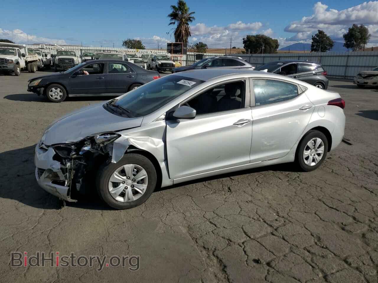 Photo 5NPDH4AE7GH673473 - HYUNDAI ELANTRA 2016