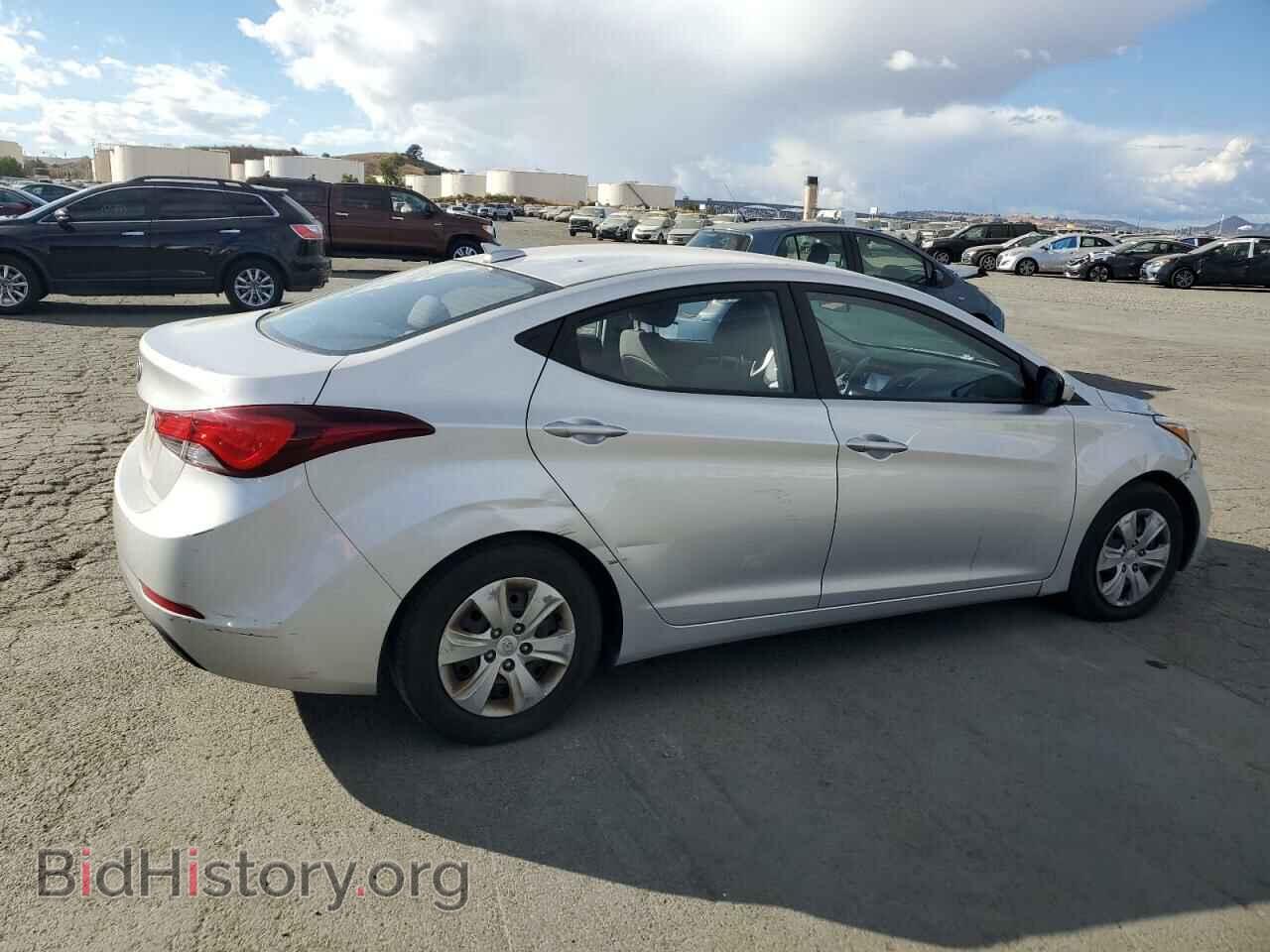 2016 HYUNDAI ELANTRA - VIN: 5NPDH4AE7GH673473 - Photo 3