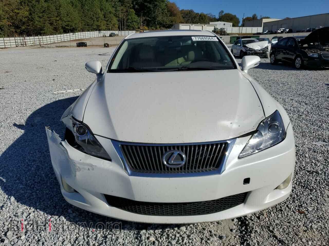 2009 LEXUS IS - VIN: JTHBK262495096785 - Фото 5