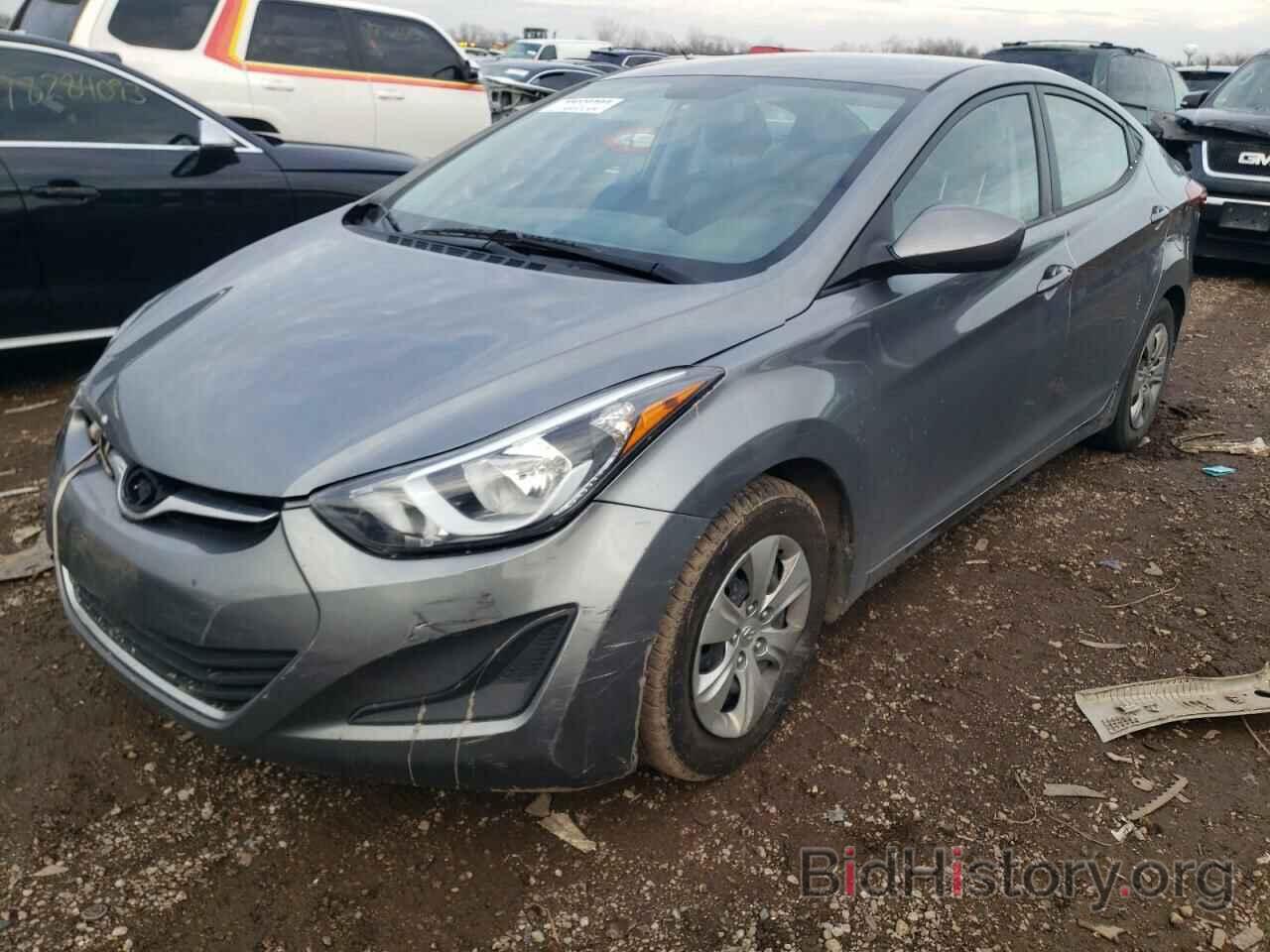 Фотография KMHDH4AE9GU568161 - HYUNDAI ELANTRA 2016