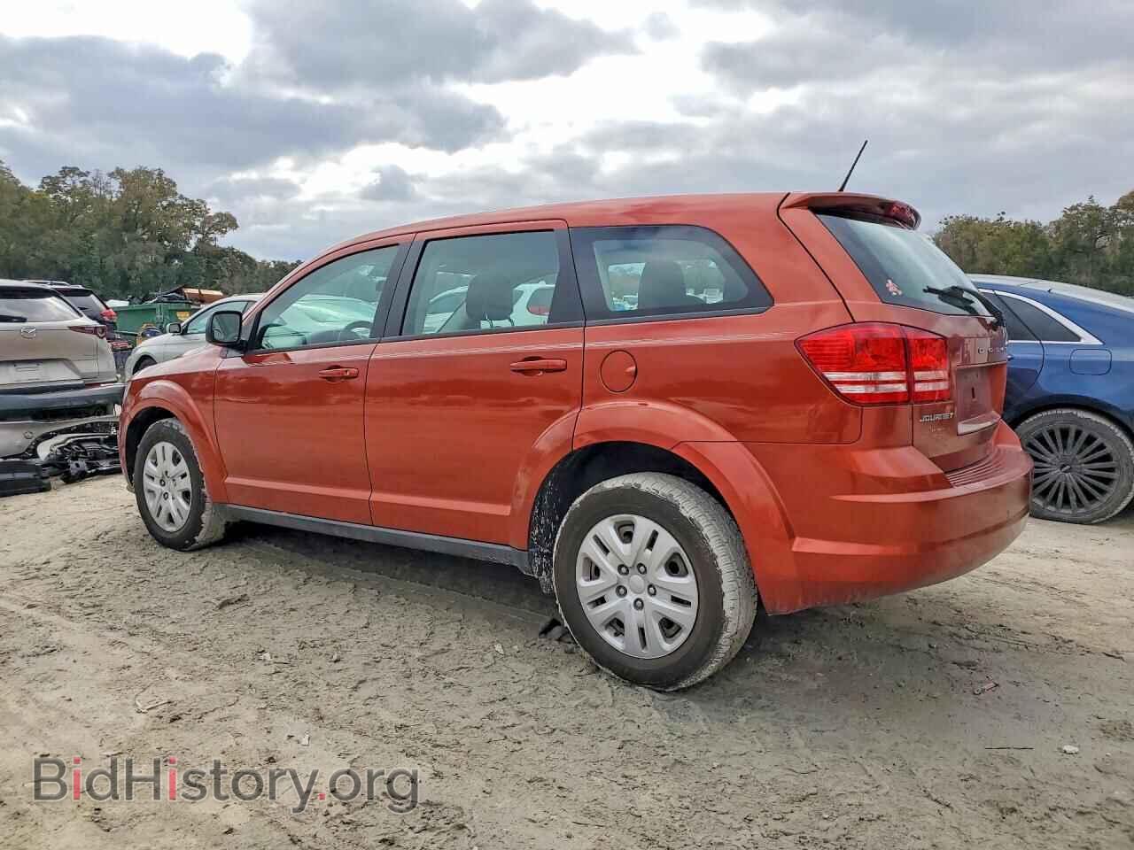 2013 DODGE JOURNEY - VIN: 3C4PDCAB1DT734286 - Фото 2
