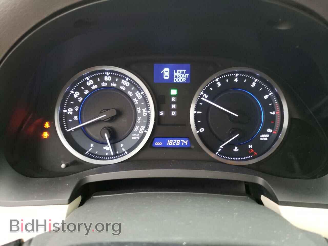 2012 LEXUS IS - VIN: JTHBF5C20C5158796 - Фото 9