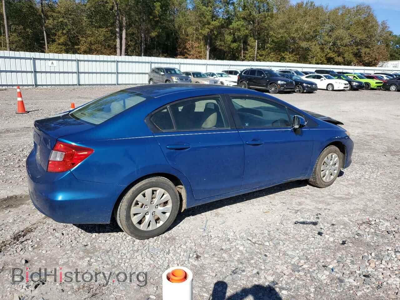 2012 HONDA CIVIC - VIN: 19XFB2F50CE068376 - Фото 3