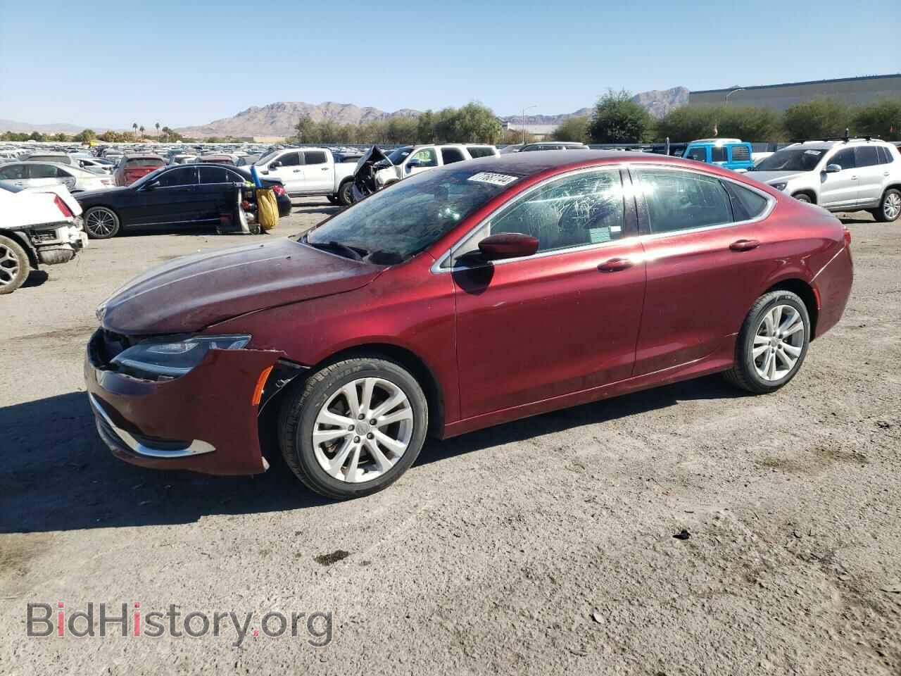 Фотография 1C3CCCAB9FN527377 - CHRYSLER 200 2015