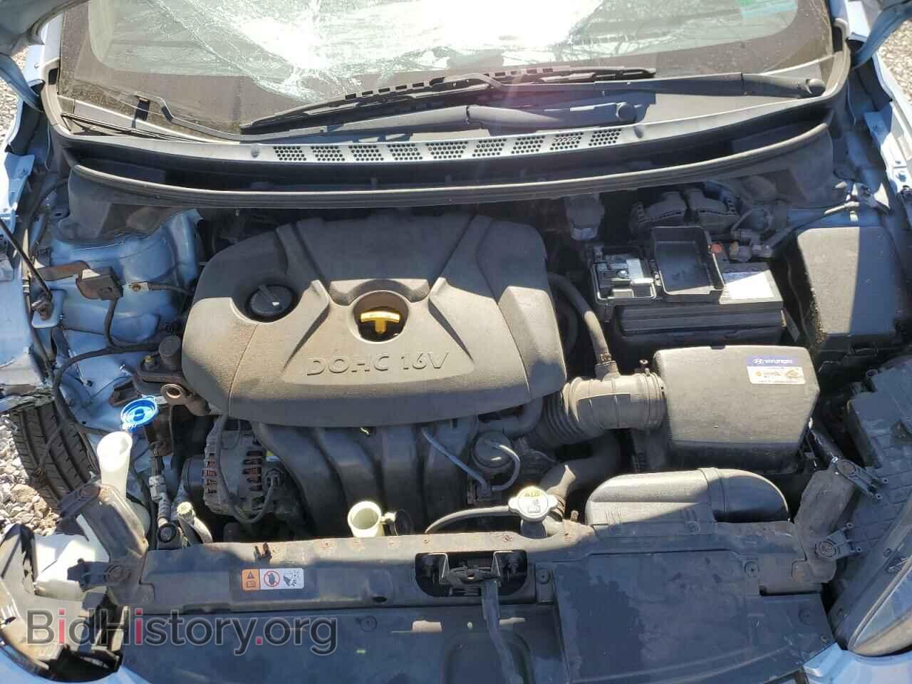 2012 HYUNDAI ELANTRA - VIN: KMHDH4AE4CU458211 - Фото 11