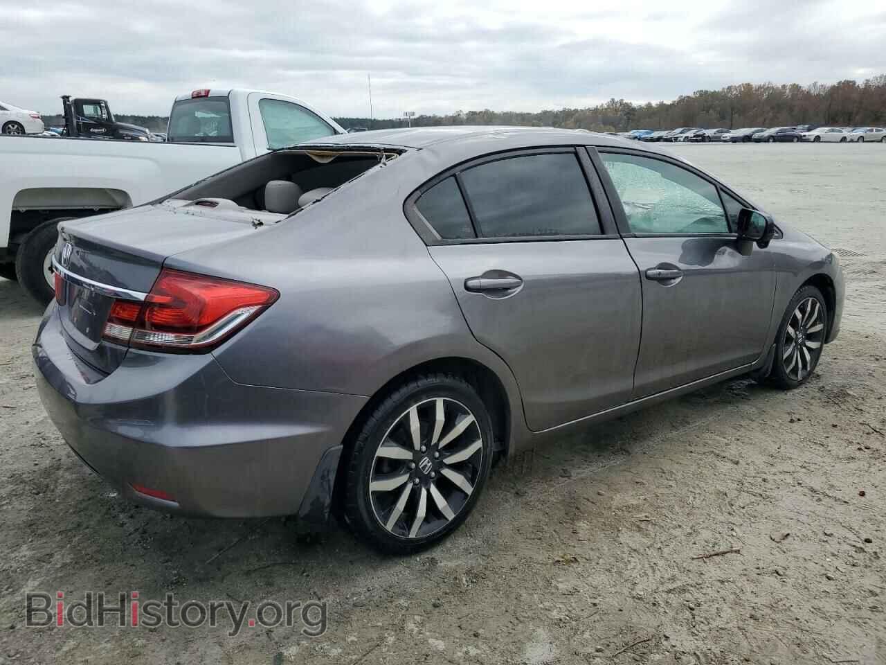 2015 HONDA CIVIC - VIN: 19XFB2F90FE251123 - Фото 3